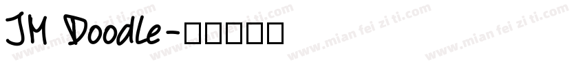 JM Doodle字体转换